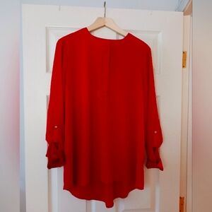APT. 9 Xl XL red blouse